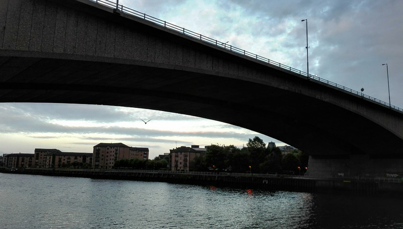 The Kingstone bridge, Glasgow, Scotland