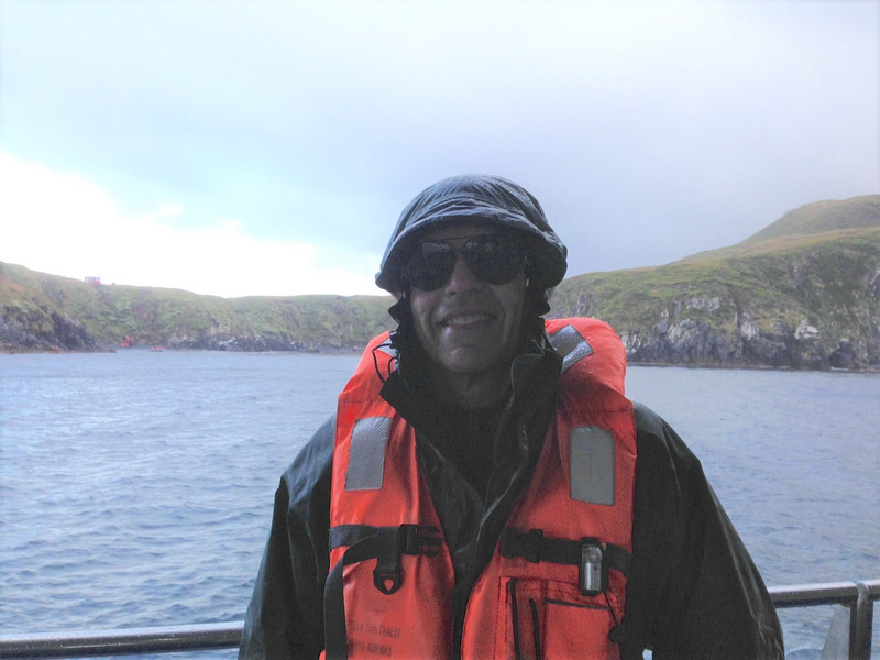 Drenched Lee at Cape Horn, Patagonia Feb 18