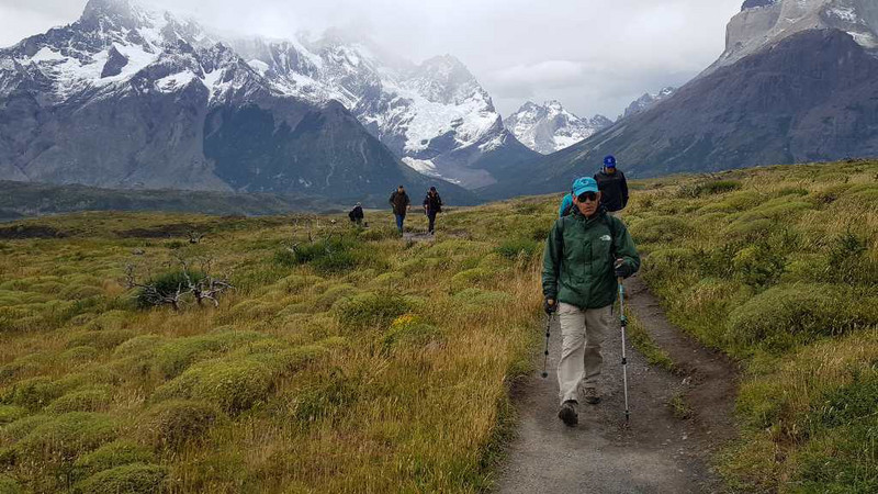 Hikiing, Torres del Paine feb 18
