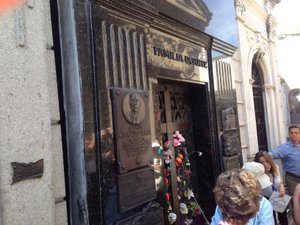 Eva Peron's mortuary Buenos Aires Feb 18