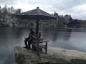 Lee and Nancy at Mohonk Mtn House Apr 30 16
