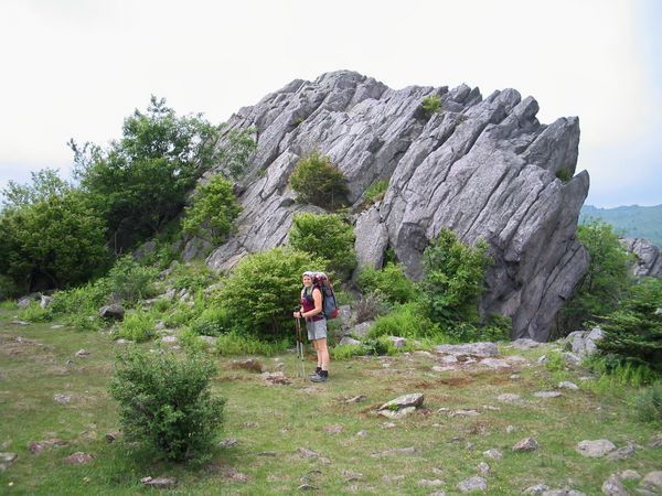Grayson Highlands rock formation
