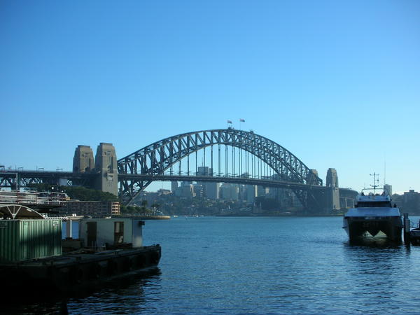 One of the first views of Sydney!