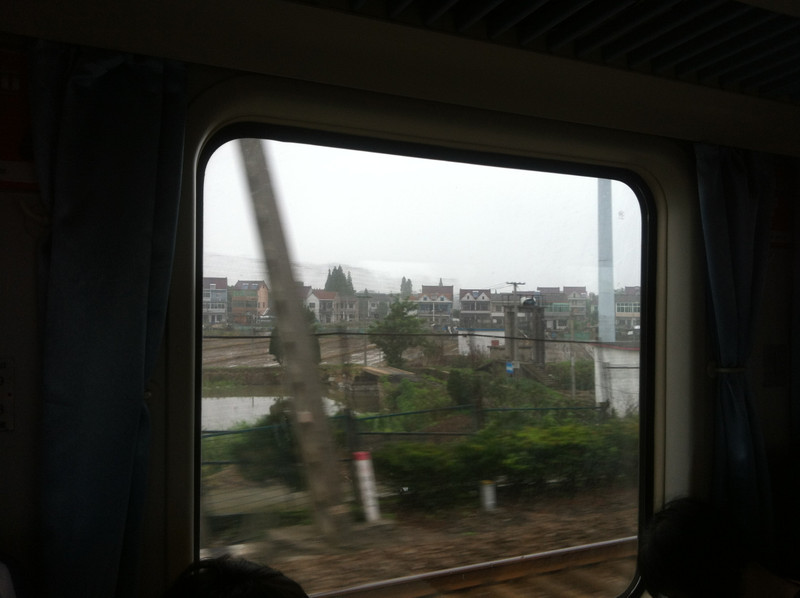 Zugfahrt nach Jiaxing