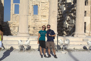 Us at the Acropolis
