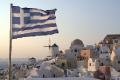 Flag over Greece