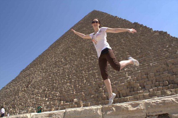 Angel at the Great Pyramid