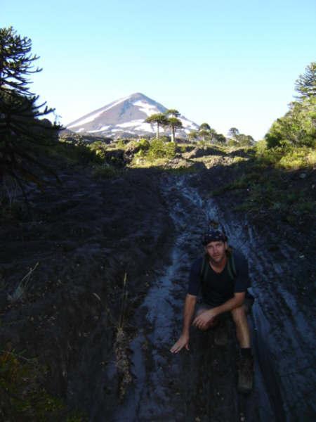 Climbing Volcan Llaima