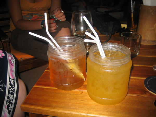 Cocktail Buckets at the Sailing Club
