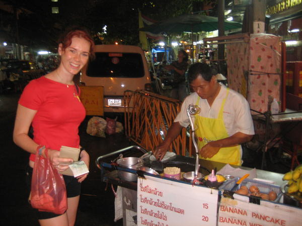 Jules on the streets of Bangkok 