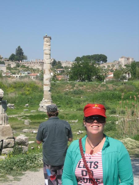 Sarah at the Temple of Artimus