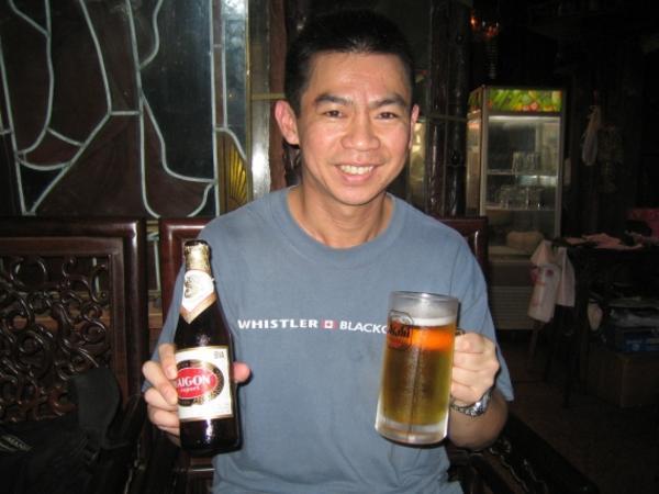First beer in Vietnam