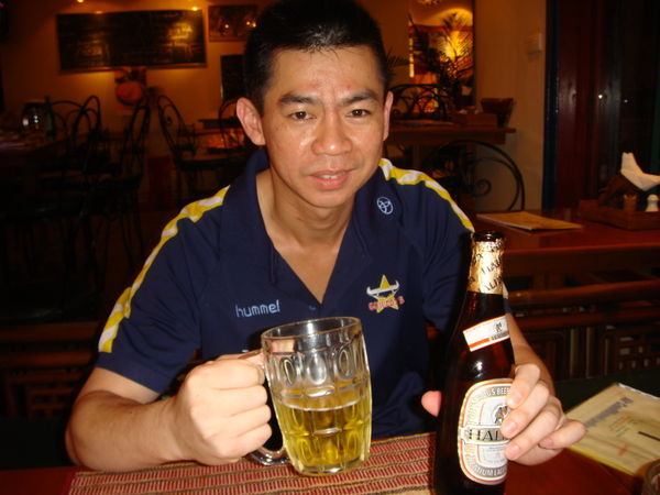 First Beer in Hanoi