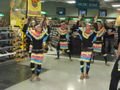 Dancers in Robinson shopping mall