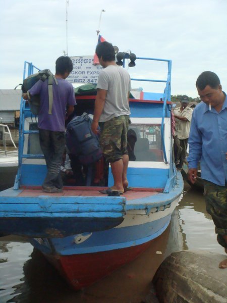 Boat to Battambang