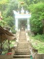 Stairs leading to temple