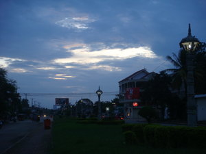 Battambang at dusk