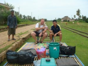 Cheers! We made it to Pursat