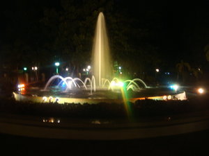 Fountain at Provincial Capitol building