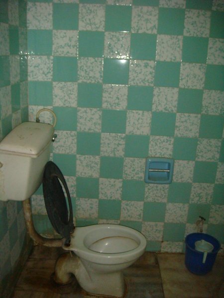 Blue Moon Hotel toilet