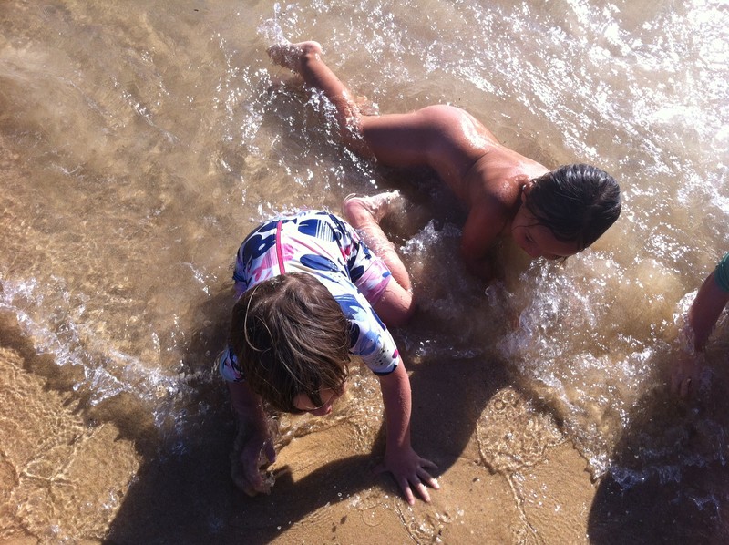 2 hours playing in the sea at Shelley Beach :0)