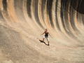 Me surfing wave rock