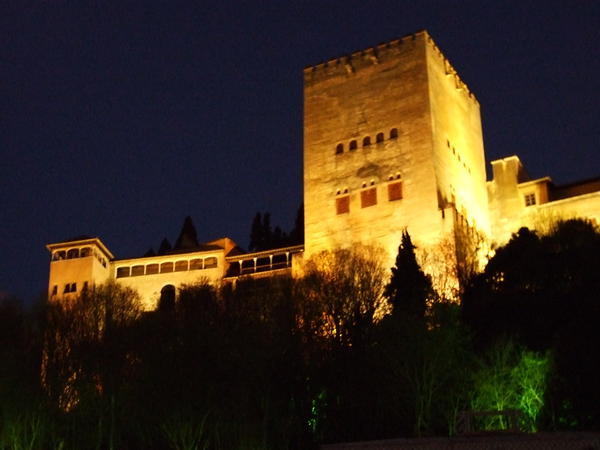 Alcazaba at Night
