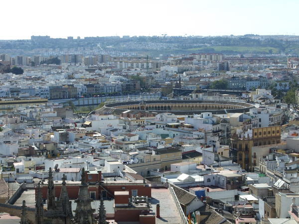 View of Seville and  Bullring