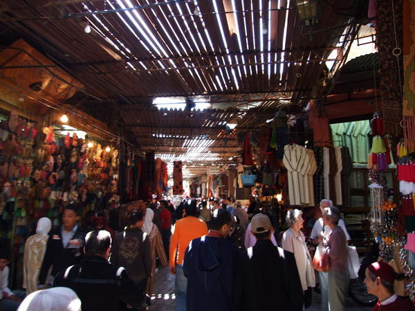 Souks in the Medina