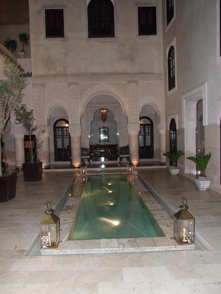 Riad Fes Courtyard