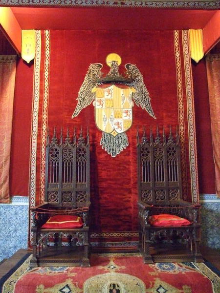 Throne Room at  Alcazar