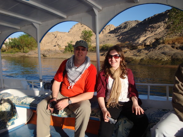 Boating to Philae Temple 