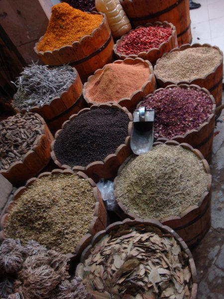 Spices in Local Souk 