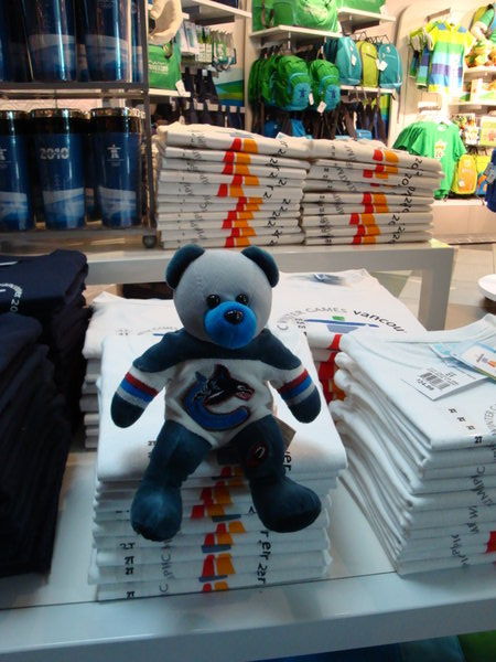 Mukluck at 2010 Olympics Boutique at YVR