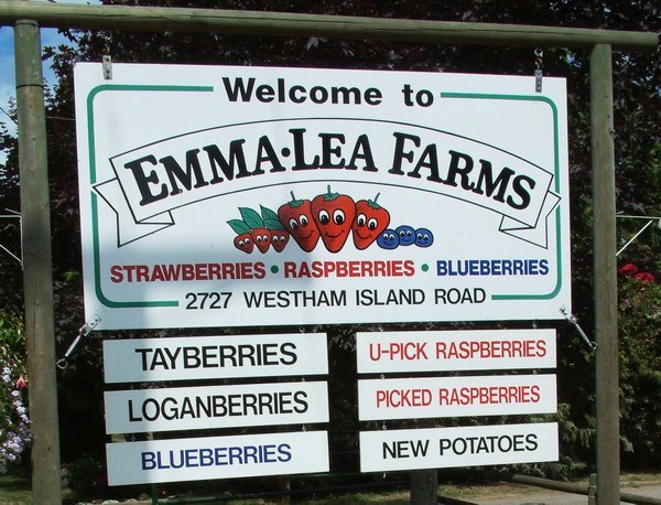 Emma Lea Farms on Westham Island