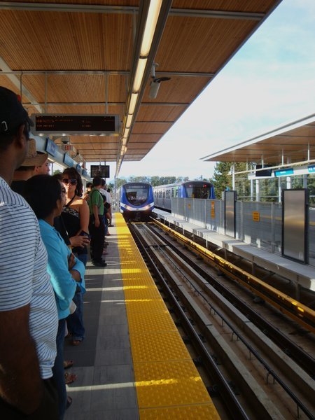 Walking the line on Canada Line