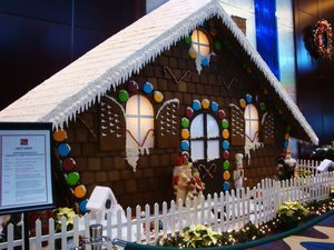 Supersized Gingerbread House