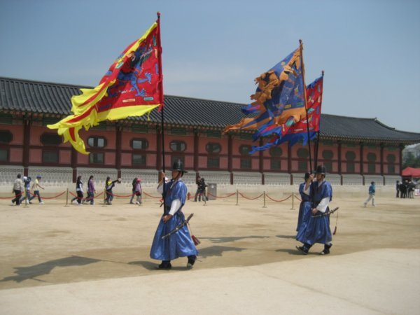 Gyeonbokgung palace guards