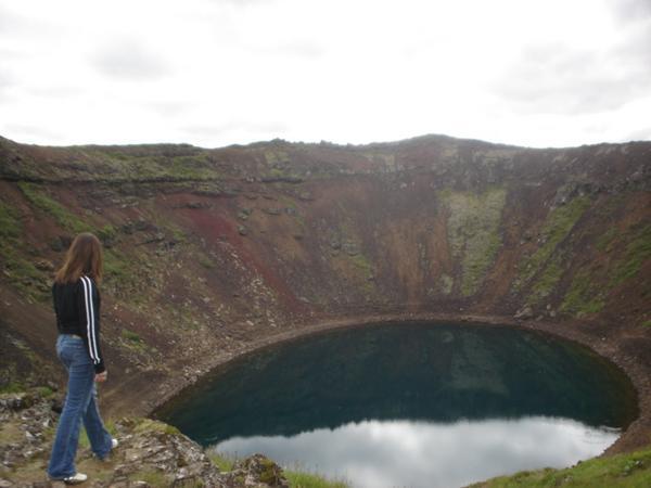 Looking into the Keiro Crater
