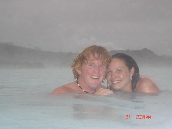 Relaxing in the Blue Lagoon