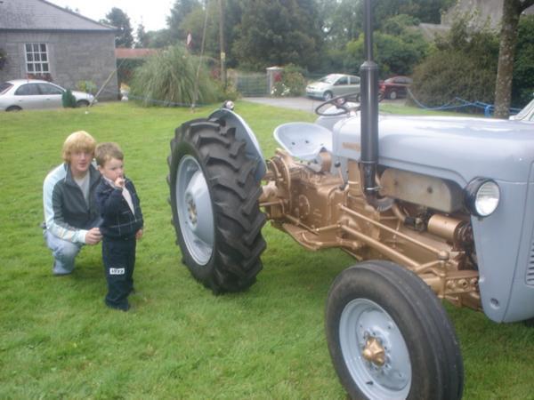 Antique Tractors at the Monivea Fair