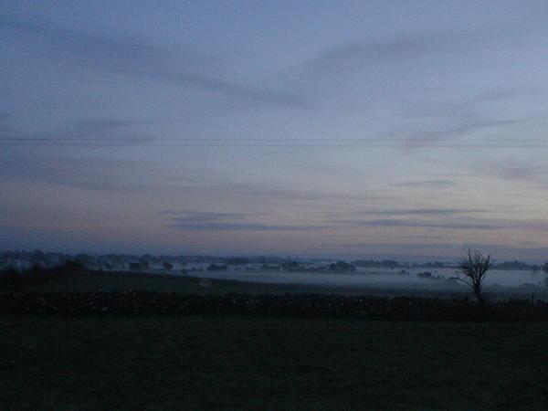 The fog rolling in Caherlissakill