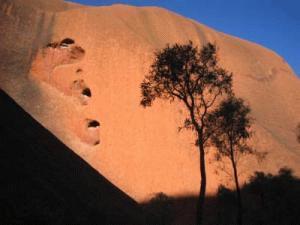 The side of Uluru