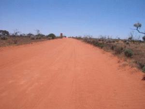 Outback red road