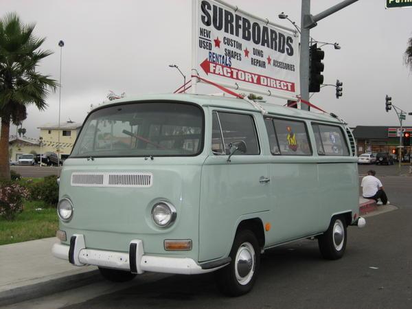 The ever popular Cali VW van