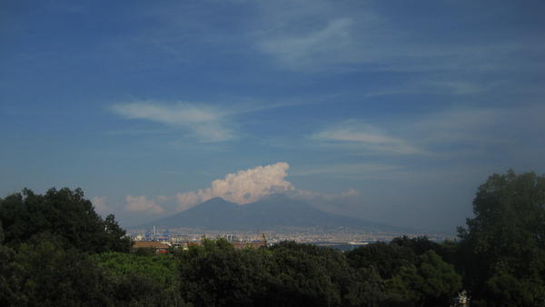 Mt Vesuvius and Naples Bay
