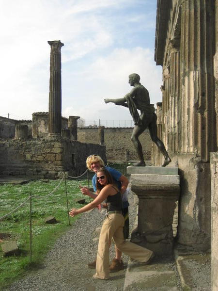 Preserved Statue in Pompei