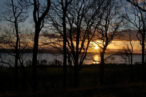 Sunset over the Forth