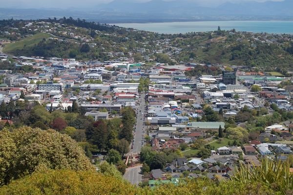 Nelson from the centre of NZ