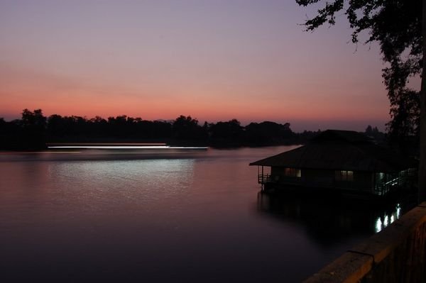 Sunset on the Kwai